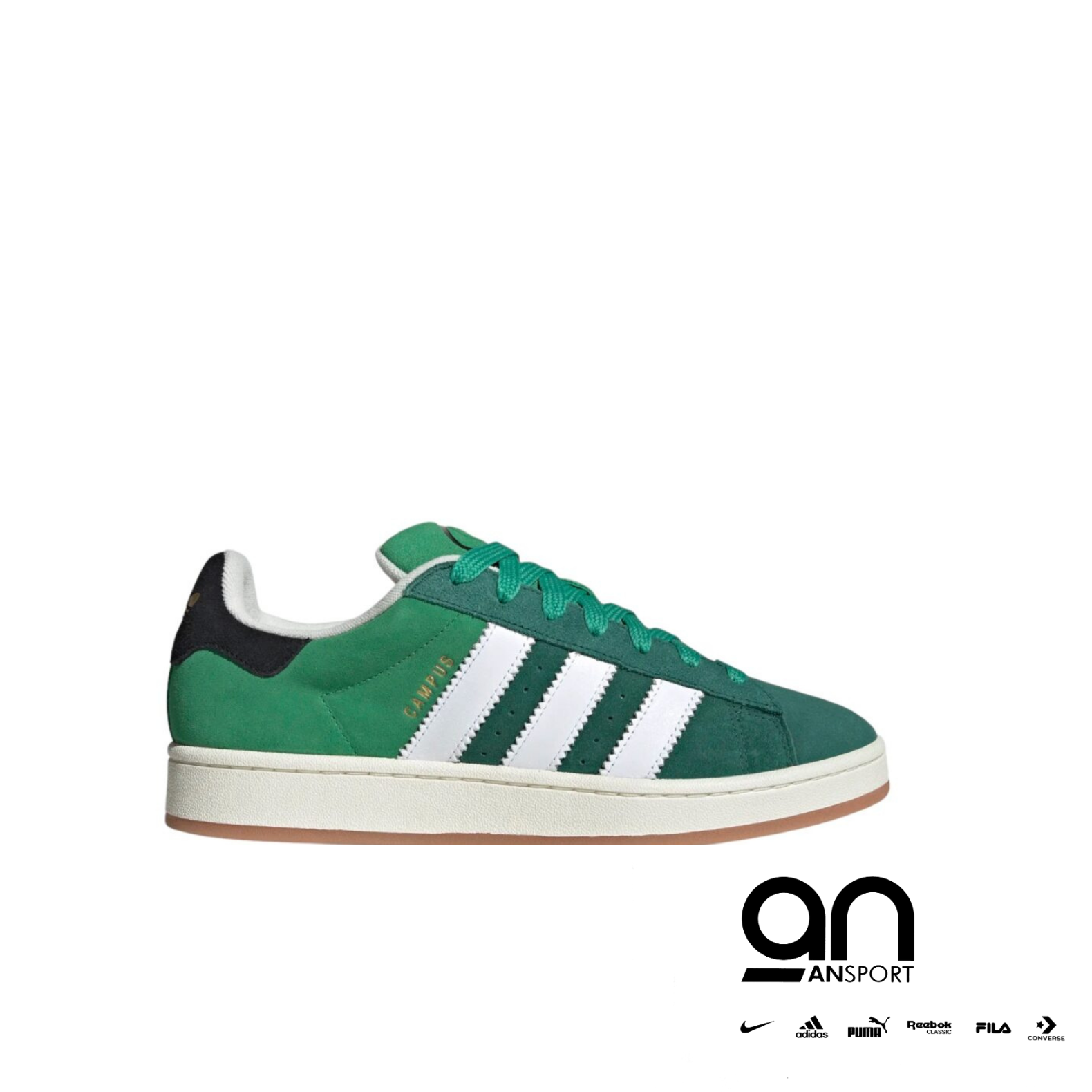 ADIDAS CAMPUS VERDE SCURO E CHIARO Ansport