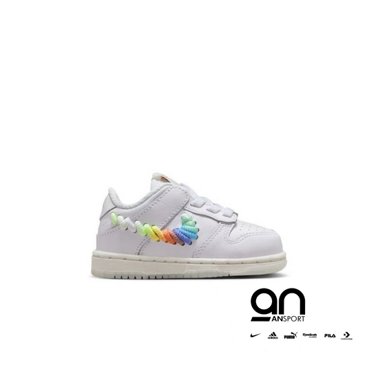 Nike Dunk Low SE Rainbow Lace Swoosh TD